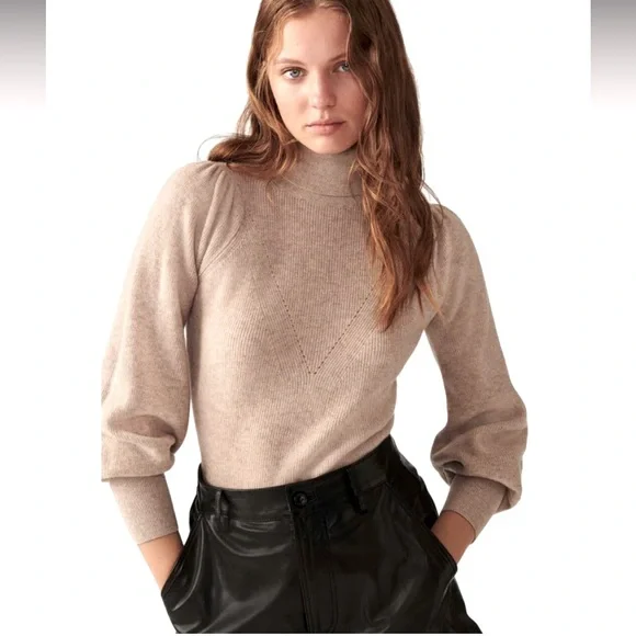 ba&sh Wool Turtleneck Sweater - Picture 3 of 12